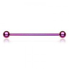 Colorline PVD Basic Industrial Barbell