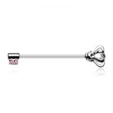 Royal Crown Key Industrial Barbell