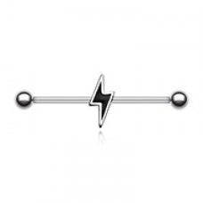 Lightning Bolt Industrial Barbell