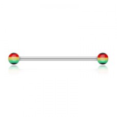 Rasta Jamaican Industrial Barbell