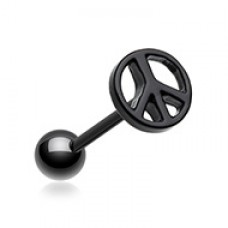Blackline Peace Top Steel Barbell