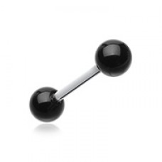 UV Acrylic Barbell Tongue Ring