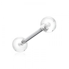 UV Acrylic Barbell Tongue Ring