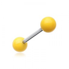 Neon Acrylic Barbell Tongue Ring