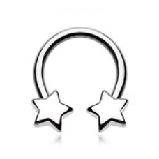 Classic Star Horseshoe Circular Barbell
