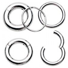 Basic Steel Seamless Clicker Ring