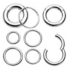 Basic Steel Seamless Clicker Ring