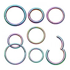 Colorline Steel Seamless Clicker Ring