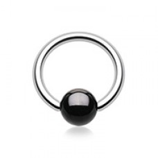 Colorline PVD Ball Ends Steel Captive Bead Ring