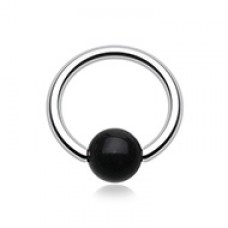 UV Acrylic Ball Top Captive Bead Ring