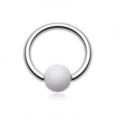 UV Acrylic Ball Top Captive Bead Ring