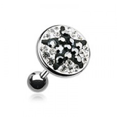 Shining Star Multi-Gem Cartilage Tragus Earring