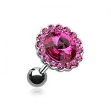 Studded Gem Unity Crystal Cartilage Tragus Earring