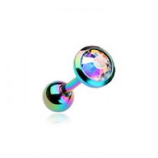 Colorline Gem Sparkle Cartilage Tragus Earring