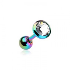 Colorline Gem Sparkle Cartilage Tragus Earring