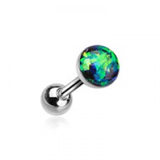 Opal Sparkle Cartilage Tragus Earring