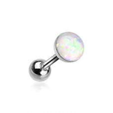 Opal Sparkle Cartilage Tragus Earring