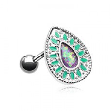 Chakra Opal Cartilage Tragus Earring