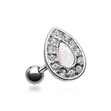 Opal Avice Cartilage Tragus Earring