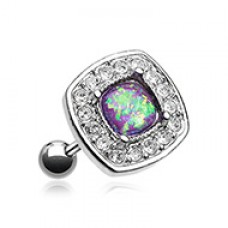 Opal Sparkle Essentia Cartilage Tragus Earring