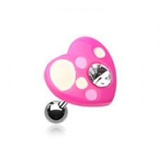 Sweet Heart Cartilage Tragus Earring