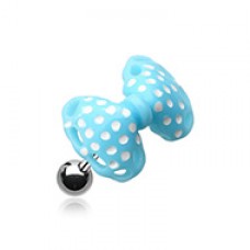 Polka Dots Bow-Tie Cartilage Tragus Earring