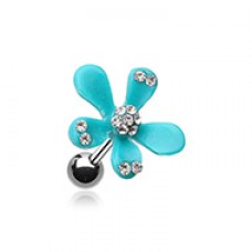 Spring Flower Bloom Cartilage Tragus Earring