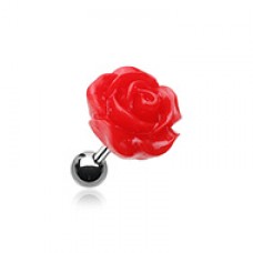Dainty Rose Cartilage Tragus Earring