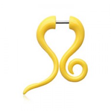 Elegant Swirl Fake Hanging Taper 