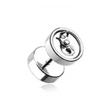 Soda Pop Can Steel Fake Plug