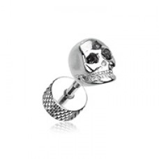 Death Skull Steel Fake Plug 