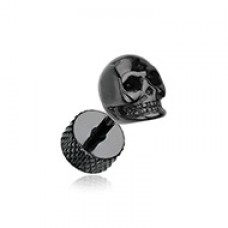Blackline Death Skull Steel Fake Plug 