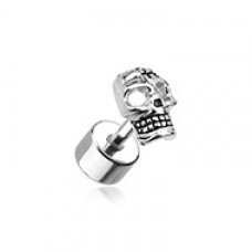 Savage Skull Steel Fake Plug 