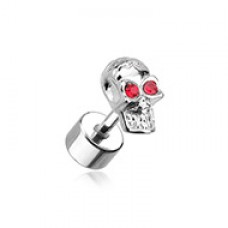 Luster Skull Steel Fake Plug 