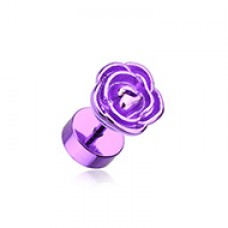 Blackline Rose Blossom Steel Fake Plug 
