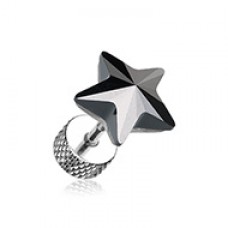 Sparkle Star Gem Steel Fake Plug 
