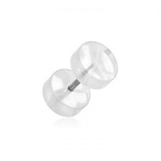 Marble Swirl UV Acrylic Fake Plug 