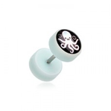 Ozzy the Octopus Acrylic Fake Plug 