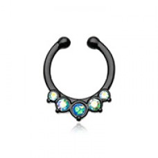 Colorline Opal Precia Fake Septum Clip-On Ring