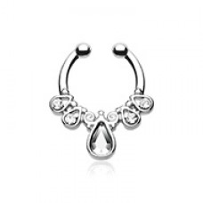 Radiant Kao Fake Septum Clip-On Ring