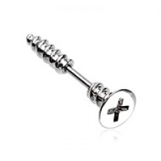 Screw Bolt 3D Steel Fake Taper