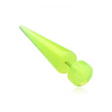Glow in the Dark UV Acrylic Fake Taper 