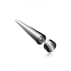 Multi Stripe Acrylic Fake Taper 