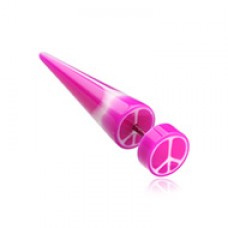 Peace Retro UV Acrylic Fake Taper 