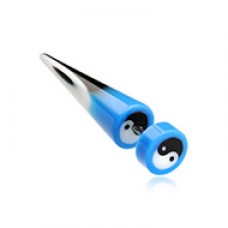 Ying Yang Retro UV Acrylic Fake Taper 