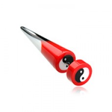 Ying Yang Retro UV Acrylic Fake Taper 