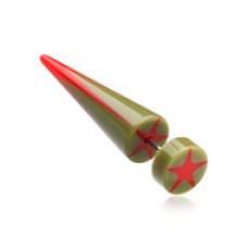 Psych Star UV Acrylic Fake Taper 