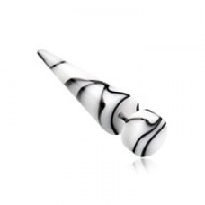 Marble Swirl UV Acrylic Fake Taper 