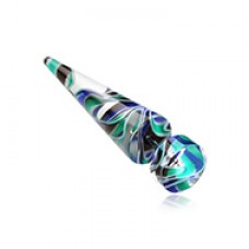 Marble Inlay UV Acrylic Fake Taper 