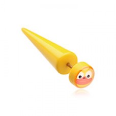 Yellow Ducky Acrylic Fake Taper 